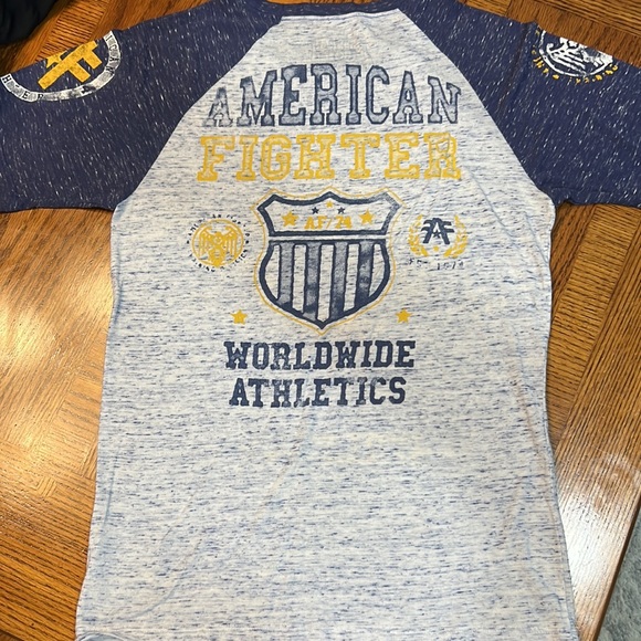 Men’s American Fighter T-Shirt - Picture 2 of 3